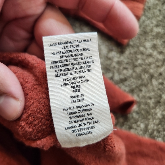 Free People Drape Drape Turtleneck Sunset Sweater Size XS - Picture 6 of 8